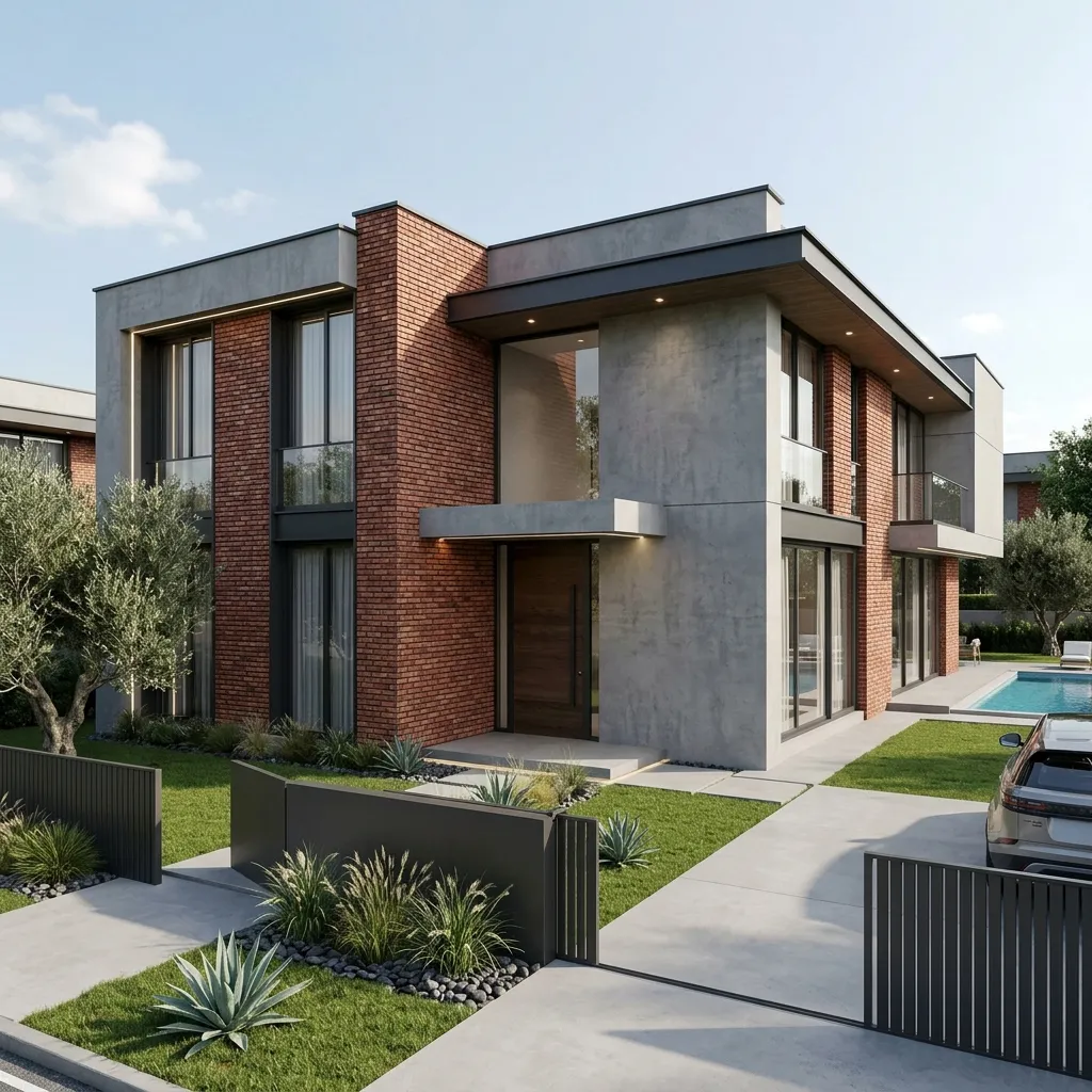 Residencia de Ladrillo Visto con diseño moderno en Tucumán